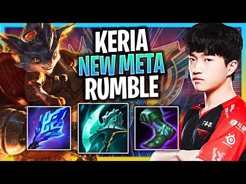 LEARN HOW TO PLAY RUMBLE SUPPORT LIKE A PRO! | T1 Keria Plays Rumble Support vs Senna!  Season 2023