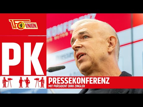 "Wir trauen ihnen das zu!" | Pressekonferenz mit Dirk Zingler | 1. FC Union Berlin