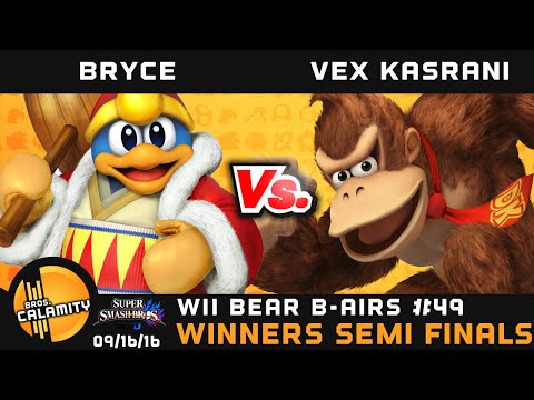 WBB #49 | GT | Bryce (DDD) vs Vex Karani (DK) - Winners Semi Finals - Smash Wii U - Singles