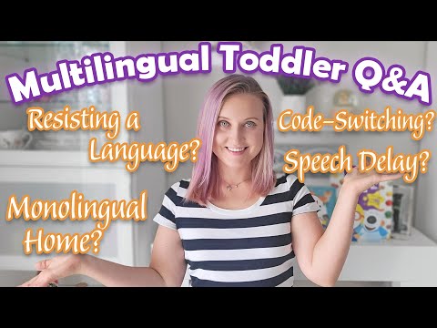 MULTILINGUAL MONTESSORI HOME Q&A! What The Research Says About Raising a Multilingual Toddler!