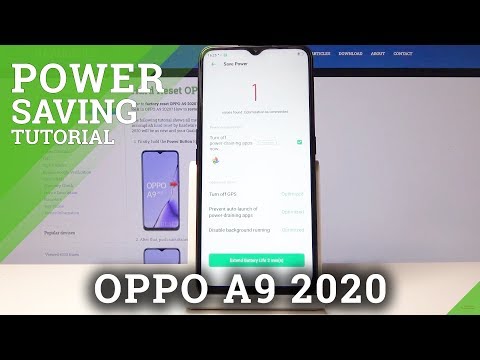 How to Activate Power Saving Mode in OPPO A9 2020