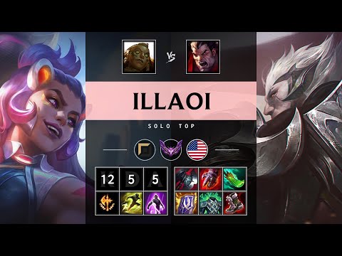 Illaoi Top vs Darius - NA Master Patch 25.06