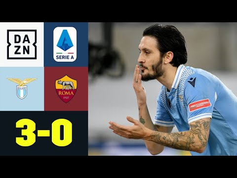 Luis Alberto wird zum Derbyheld: Lazio Rom - AS Rom 3:0 | Serie A | DAZN Highlights