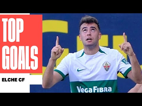 ¡Los 10 MEJORES GOLES del ELCHE CF 2024/25!