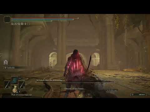 Elden Ring - Sir Gideon Ofnir, the All Knowing - No Hit - NG+7 (Nagakiba)