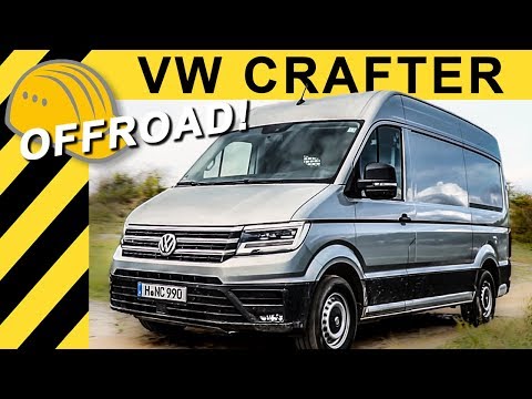 VW CRAFTER Offroad! Taugt der neue Crafter 4Motion? Test & Fahrbericht | Update VW e-Crafter