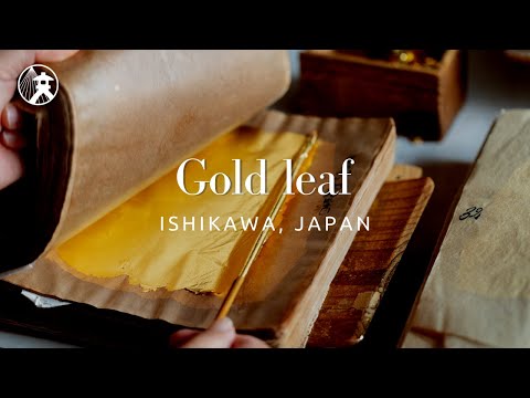 Gold leaf - For Tourism Ishikawa, JAPAN