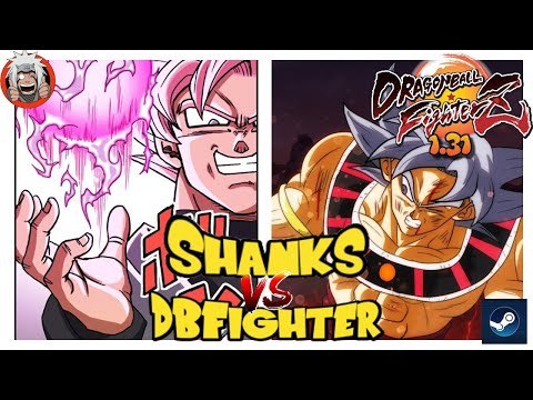 DBFZ Shanks vs DBFighter - (GokuBlack, Yamcha, Ten) Vs (GokuUI, GogetaSS4, Vegeto) Ver 1.31