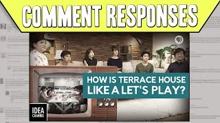 Comment Responses: How Is Terrace House Like a Let’s Play? & April Fools!