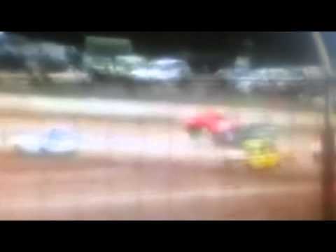 massive junior sedan rollover