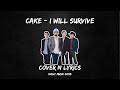 I Will Survive Cake Lyrics Videos Lyrics By Daily Music Dose