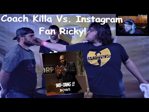 SlapFight | Coach Killa Vs. Instagram Fan Ricky! Reaction