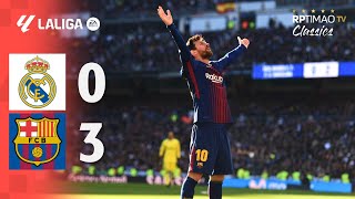 Real Madrid 0 x 3 Barcelona ● La Liga 17/18 Extended Goals & Highlights HD