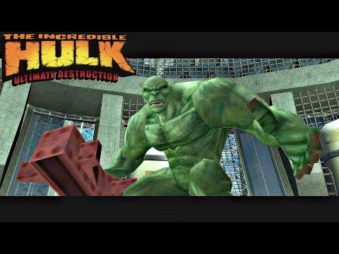 Hulk vs Abomination #1 Boss Fight - The Incredible Hulk Ultimate Destruction (2005)