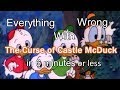 Everything Wrong With The Curse Of Castle McDuck In 6 Minutes Or Less