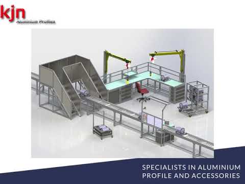 KJN ALUMINIUM PROFILE - ASSEMBLY LINE CAPABILITIES