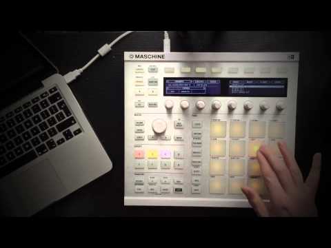 Beatmaking with Maschine using Prospect Haze - Hardware Focused View