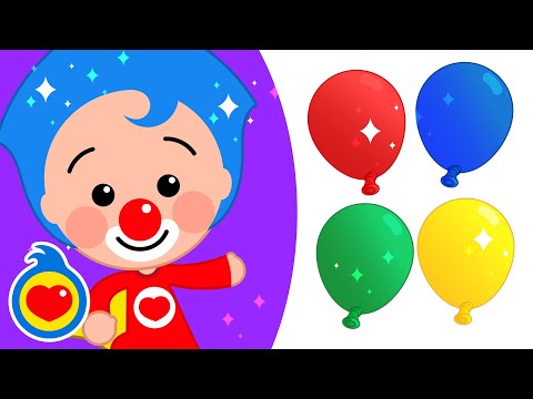🎈 Festa dei Palloncini Colorati ♫ Imparare Giocando Con🤍 Plim Plim - Un Eroe del Cuore