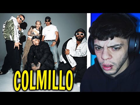 (REACCIÓN) COLMILLO - Tainy, J Balvin, Young Miko, Jowell & Randy (Music Video)