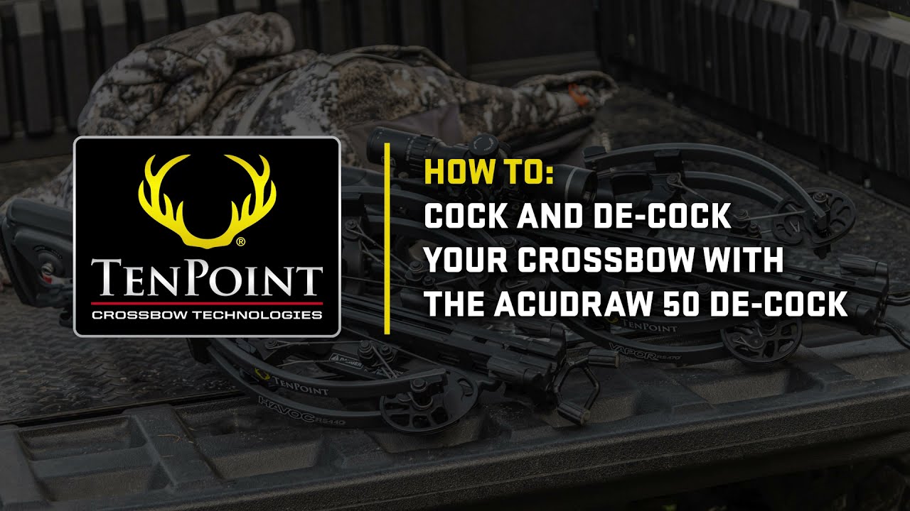 How to Operate the ACUdraw 50 De-Cock