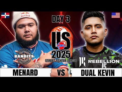 SF6 ▰ MenaRD (Blanka) vs. Dual Kevin (Rashid)  ▰ Street Fighter League US 2025