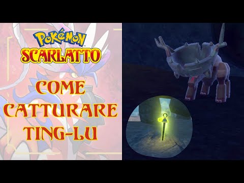 Come catturare  TING-LU - Posizione di tutti e 8 i paletti VERDI - GUIDA POKEMON SCARLATTO ITA