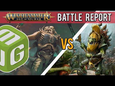 Ossiarch Bonereapers vs Gloomspite Gitz Age of Sigmar 4th Edition Battle Report Ep 12