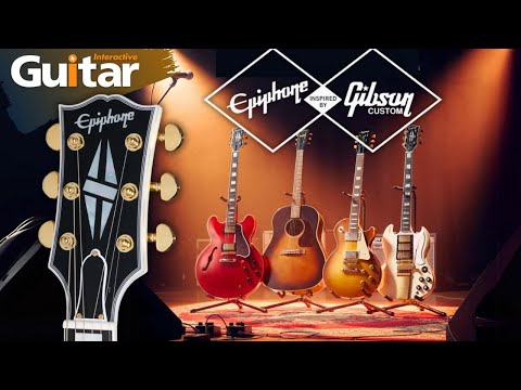 Exploring the New Epiphone Inspired by Gibson Custom Shop Range | Guitar Interactive Magazine