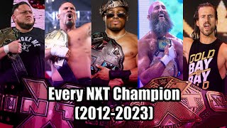 Every NXT champion (2012-2023)