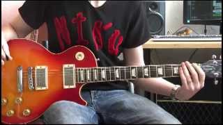 Slash&#39;s Snakepit - Doin&#39; Fine (full guitar cover)