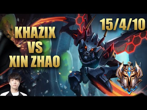 SKT T1 Haru KhaZix Jungle Vs Xin Zhao - KR Challenger Match Summary Patch 9.20