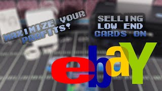 How to SELL your LOW END Sports Cards on eBay!