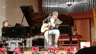 DAVID BUSQUETS 'És Tard Per Llàgrimes' Concert 28.10.18 a l'Auditori Josep Viader de GIRONA