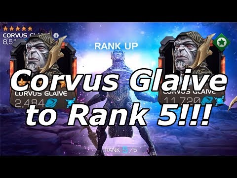 5 Star Corvus to Rank 5!!! Marvel Contest of Champions