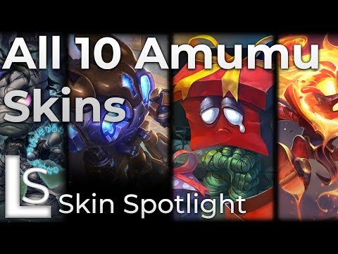 ALL AMUMU SKINS - Skin Spotlight - League of Legends
