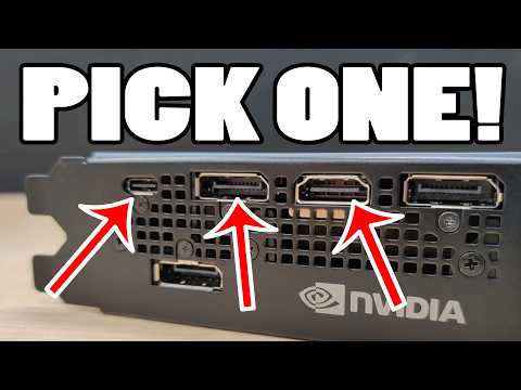 HDMI vs DisplayPort vs USB-C Connection Guide