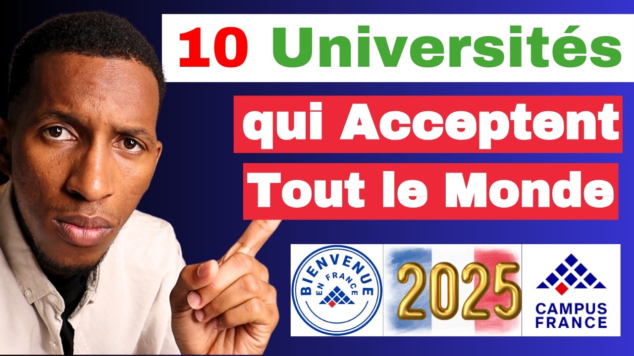Campus France : Les universités qui acceptent facilement en France. Démarches Campus France