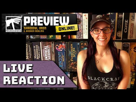 Warhammer Preview Online! Live Reaction | Games Workshop News | Warcry Underworlds 40k Necromunda