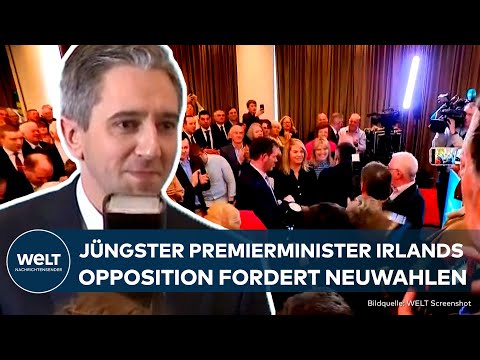 IRLAND: Simon Harris - Jüngster Premierminister des Landes! Opposition fordert Neuwahlen