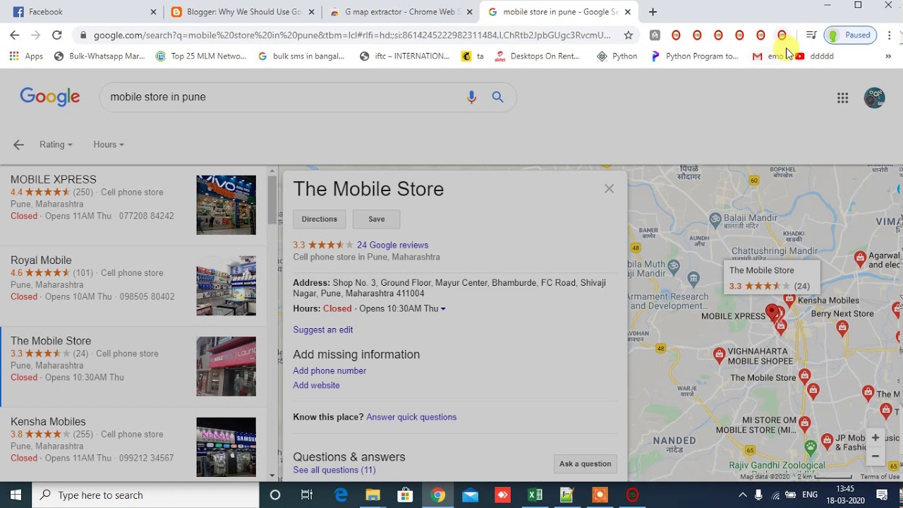 G-map Extractor Without Api| Google Map Data Extractor Tools|Data Extractor Software