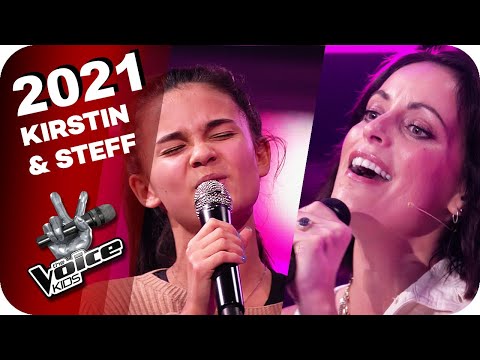 Lady Gaga - Born This Way (Steff & Kirstin) | The Voice Kids 2021 | Blind Auditions