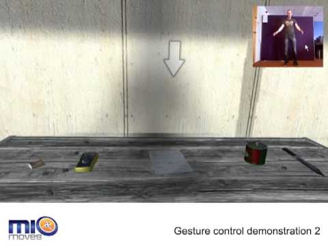 Examining Items in NATO's MIOmoves: Crew Search Kinect Training Simulation