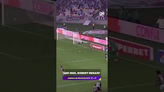 ROBERT RENAN RECUA A BOLA E QUASE SE COMPLICA EM FLUMINENSE X VASCO | #shorts | ge tv
