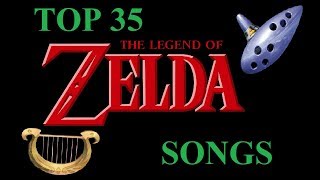 Top 35 Zelda Songs!