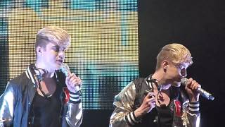 Jedward Singing 'How Did You Know' - Castlebar 10/8/12