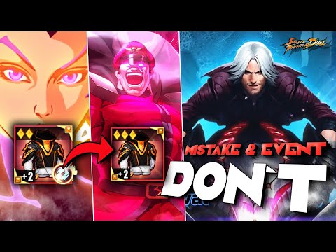 DONT MAKE THIS TERRIBLE MISTAKE!!! NEW DANTE AGENCY GUIDE & DANTE EVENT TOP 16 (Street Fighter Duel)