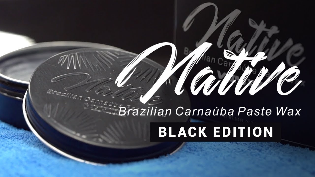 Aplicação da Native Brazilian Carnaúba Paste Wax – Black Edition