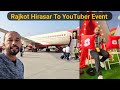 રાજકોટ હિરાસર એરપોર્ટ | Rajkot Hirasar Airport to Mumbai Flight | Youtube Event