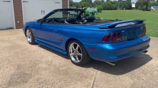 1998 Ford Mustang SVT Cobra Convertible - Walk Around