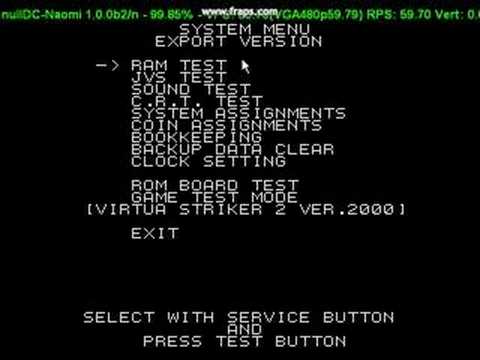 NAOMI bios booting on nullDC
